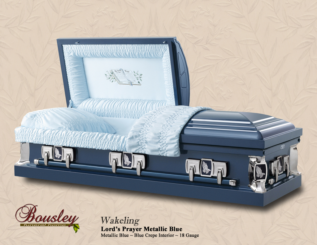 Wakeling Lords Prayer Metallic Blue